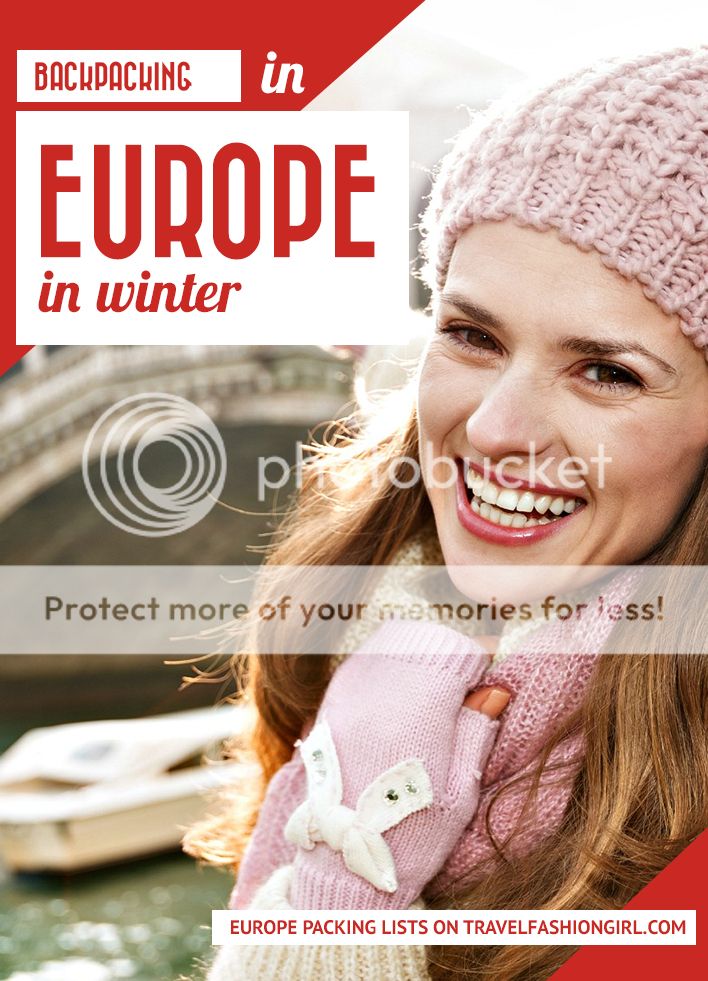 Backpack Europe in Winter Packing List and Travel Outfits!